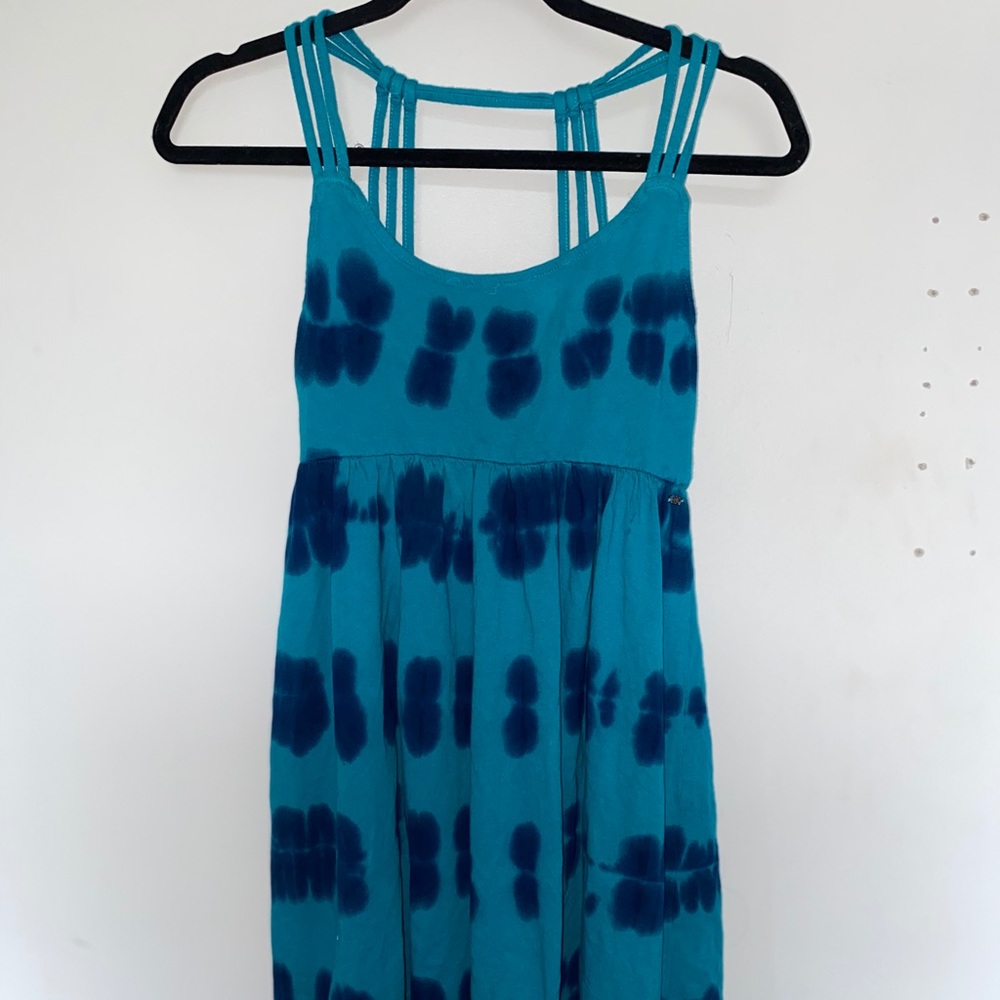 tie dye roxy dress